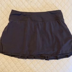 Black Lululemon skort
